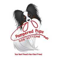 Pampered Pups Dog Sitting Logo