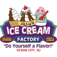JiLLy's Ice Cream Factory Logo