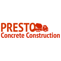 Presto Concrete Construction Logo