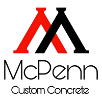 McPenn Custom Concrete LLC. Logo