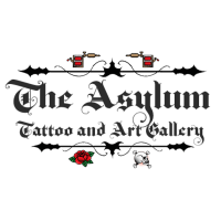 The Asylum Tattoo and Art Gallery Logo