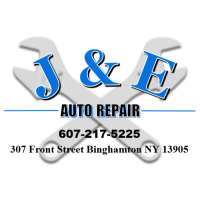 J & E Auto Repair Logo