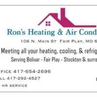 Ron's Heating & Air Conditioning Logo