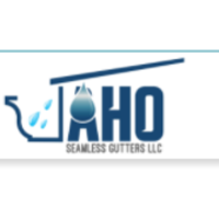 Aho Seamless Gutters Logo