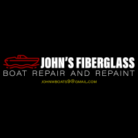 John's Fiberglass Boat Repair and Repaint Logo