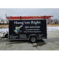 Hang Em Right Seamless Gutters Logo