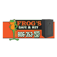 Frog's Safe and Key Logo