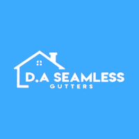 D.A Seamless Gutters Logo