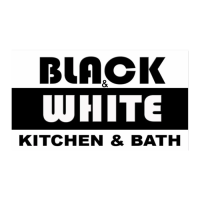 Black & White Kitchen and Bath Logo