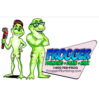 Frogger Plumbing Logo