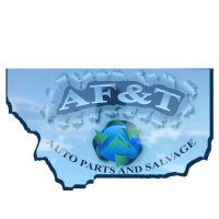 AF&T Auto Parts & Salvage Logo