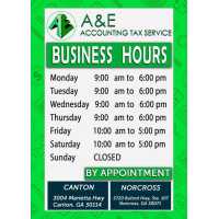 A&E Accounting Tax Service Logo