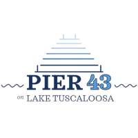 Pier 43 on Lake Tuscaloosa Logo