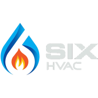 SIX HVAC, LLC Logo