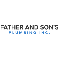 Father and Son's Plumbing Logo