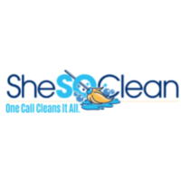 SheSoClean Cleaning and Laundry Services Logo