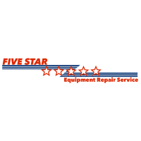 Five Star Equipment Repair Service Logo