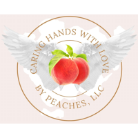 Caring Hands With Love by Peaches Logo
