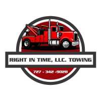 Right in Time Towing Logo