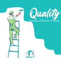 B&T Quality Painting and Pressure Washing Logo