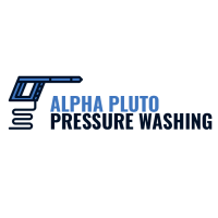 Alpha Pluto Pressure Washing Logo