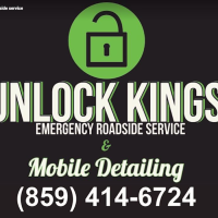 Unlock Kings Mobile Detailing & Emergency Roadside Service Logo