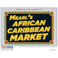 Mearl's African & Caribbean market Logo