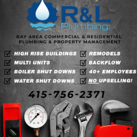 R & L Plumbing Logo