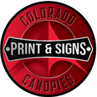 Colorado Canopies Print & Signs Logo
