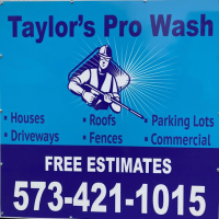 Taylors Pro Wash Exterior Cleaning Logo