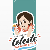 Raspados Celeste Logo