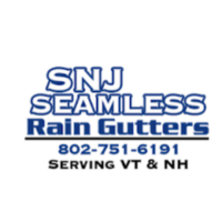 SNJ Seamless Rain Gutters Logo