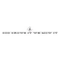 God Grows It We Mow It LLC Logo