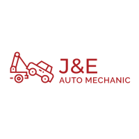 J&E Auto Mechanic Logo