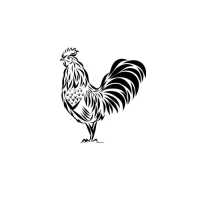 Brass Rooster Wing Factory Logo