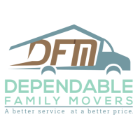 Dependable Family Movers LLC Florida Reg# IM3256 Logo