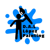 D.A.L LÃ³pez Painting Logo