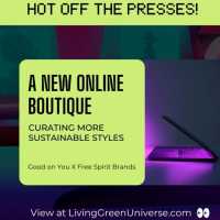 The Living Green Universe by Free Spirit Brands Logo