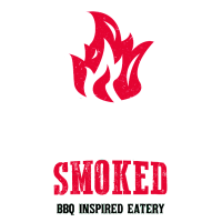 Mostly Smoked Barbeque Inspired Eatery Logo