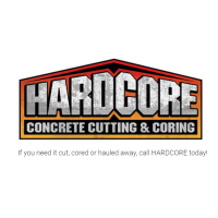 Hardcore Concrete Cutting and Coring Logo