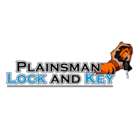 Plainsman Lock and Key Logo