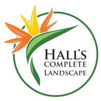 Hall's Complete Landscape Logo