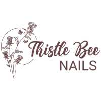 Thistle Bee Nails Logo