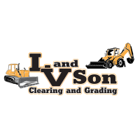 LV and Son Clearing and Grading Logo