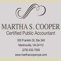 Martha S Cooper, CPA Logo