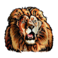 Golden Lion Concrete Logo