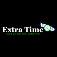 Extra Time Commercial Cleaning Logo