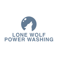 Lone Wolf Power Washing Logo