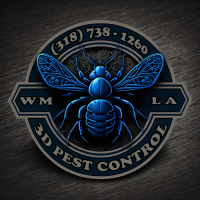 3D Pest Control Logo