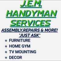 J.E.M. Handyman Services Logo